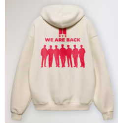 SUDADERA BEIGE BTS L