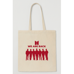 Totebag BTS We are back