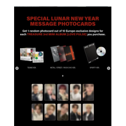 (EVENTO LUNAR YEAR) TREASURE – LOVE PULSE (SPORTY VERSION - RANDOM)