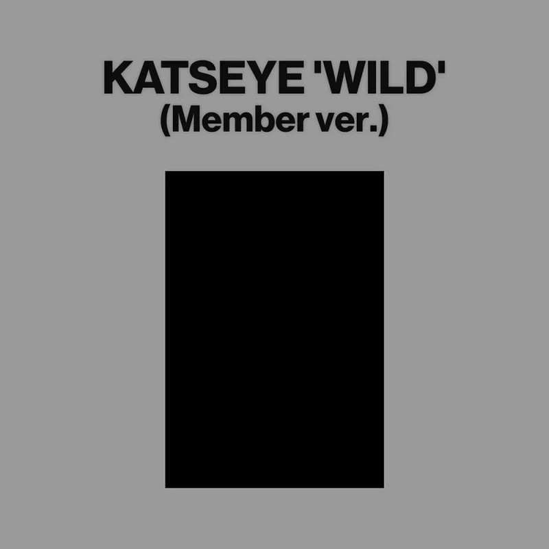 (PRE-ORDER) KATSEYE - WILD (MEMBER VERSION)