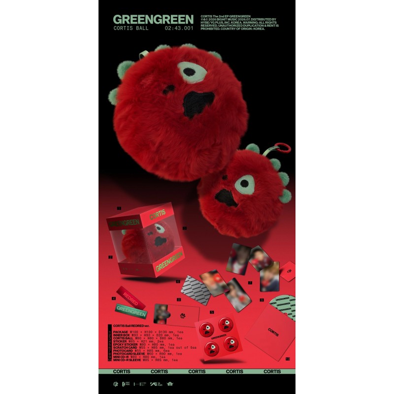 (PRE-ORDER) CORTIS - The 2nd EP [GREENGREEN] (CORTIS Ball ver.)