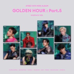(PRE-ORDER) ATEEZ - GOLDEN HOUR : Part.5 (Digipack)