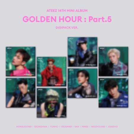 (PRE-ORDER) ATEEZ - GOLDEN HOUR : Part.5 (Digipack)