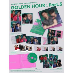(PRE-ORDER) ATEEZ - GOLDEN HOUR : Part.5 (Digipack Unit Ver)