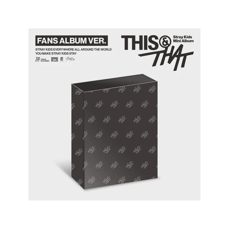 (PRE-ORDER) STRAY KIDS - THIS & THAT (FANS VERSION)