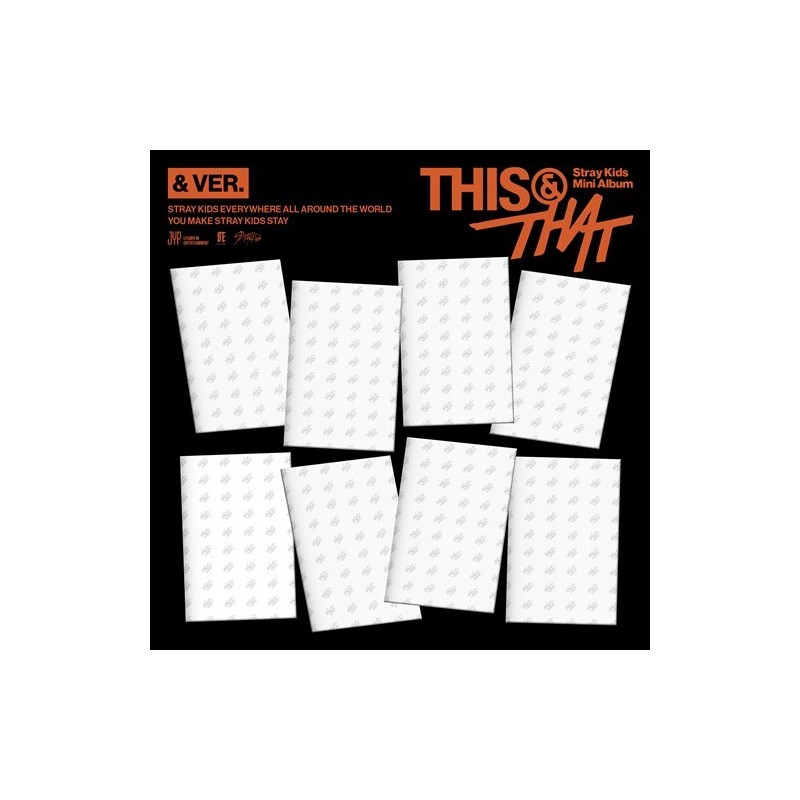 (PRE-ORDER) STRAY KIDS - THIS & THAT (& VER)