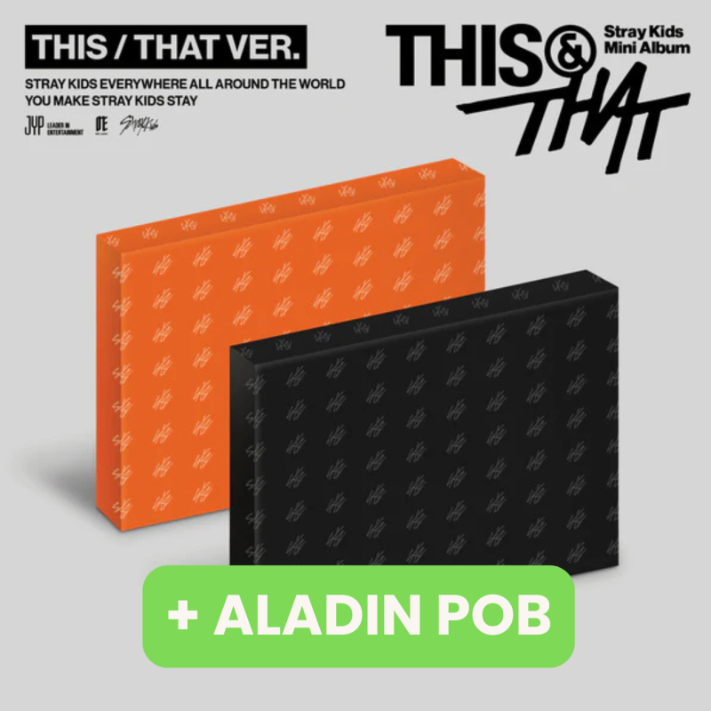 (+POB ALADIN ) (PRE-ORDER) STRAY KIDS - THIS & THAT