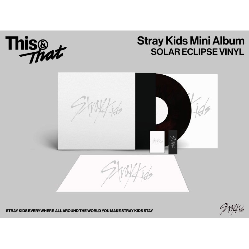 (PRE-ORDER) STRAY KIDS - THIS & THAT  (SOLAR ECLIPSE VINYL) - Vinilo