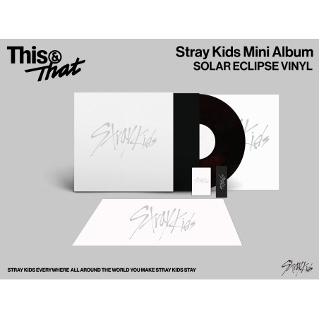 (PRE-ORDER) STRAY KIDS - THIS & THAT  (SOLAR ECLIPSE VINYL) - Vinilo