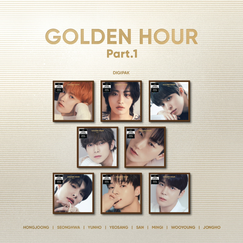 ATEEZ - GOLDEN HOUR : Part.1 - hello82 Exclusive