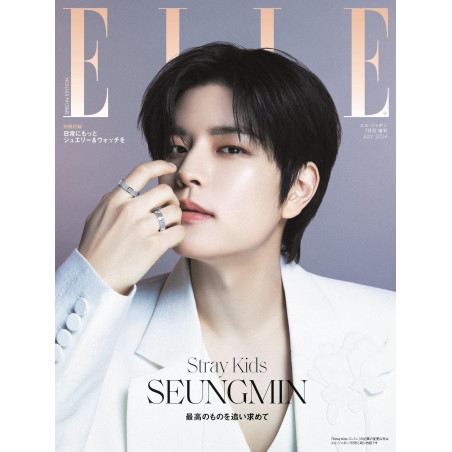 ELLE JAPAN SEUNGMIN (STRAY KIDS) - REVISTA JAPONESA