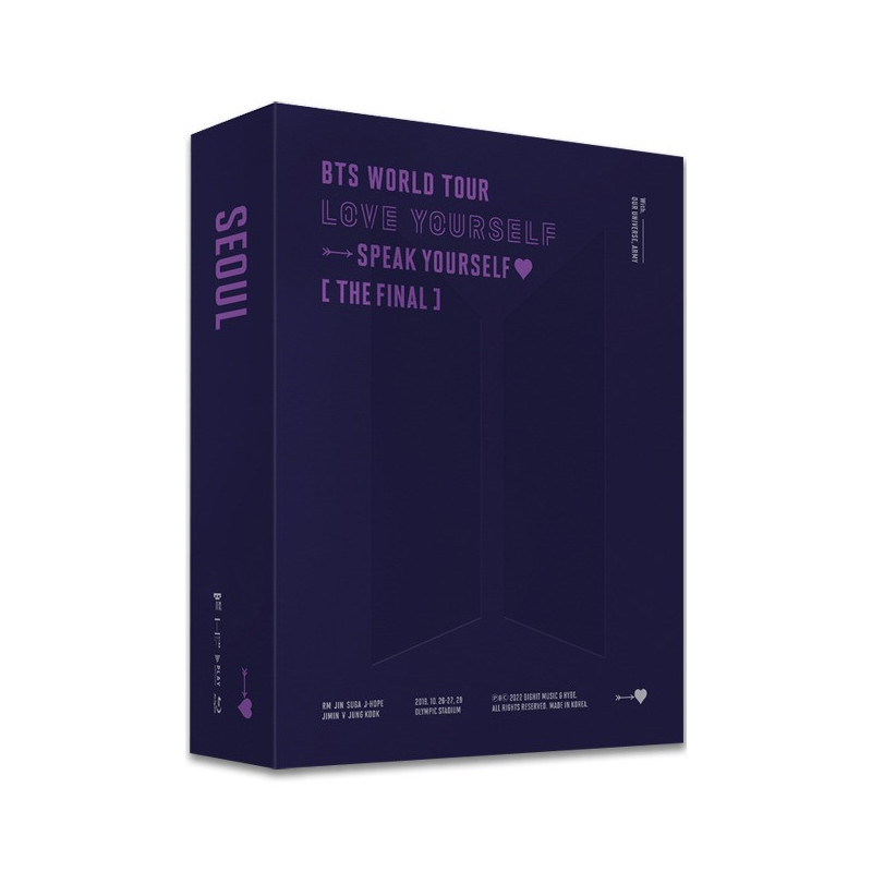 BTS WORLD TOUR ‘LOVE YOURSELF : SPEAK YOURSELF’ [THE FINAL] Blu-ray