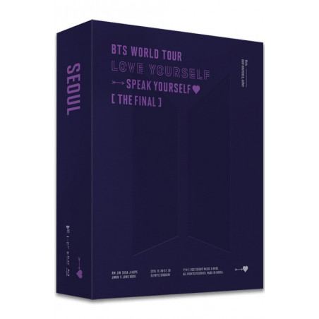 BTS WORLD TOUR ‘LOVE YOURSELF : SPEAK YOURSELF’ [THE FINAL] Blu-ray