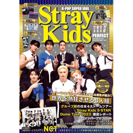 KPOP SUPER IDOL - STRAY KIDS (REVISTA JAPONESA)