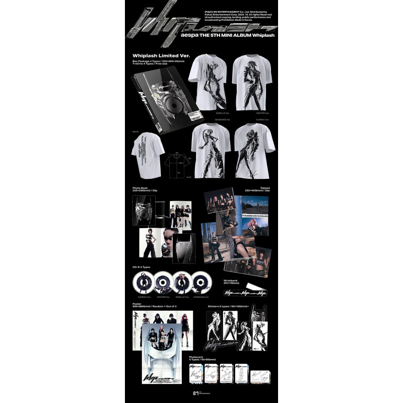aespa アルバム whiplash limited ウィンター aespa - Whiplash