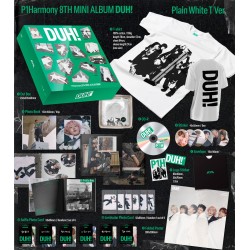 (PRE-ORDER) P1Harmony - DUH! - Plain White T ver