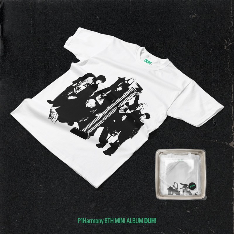 (PRE-ORDER) P1Harmony - DUH! - Plain White T ver