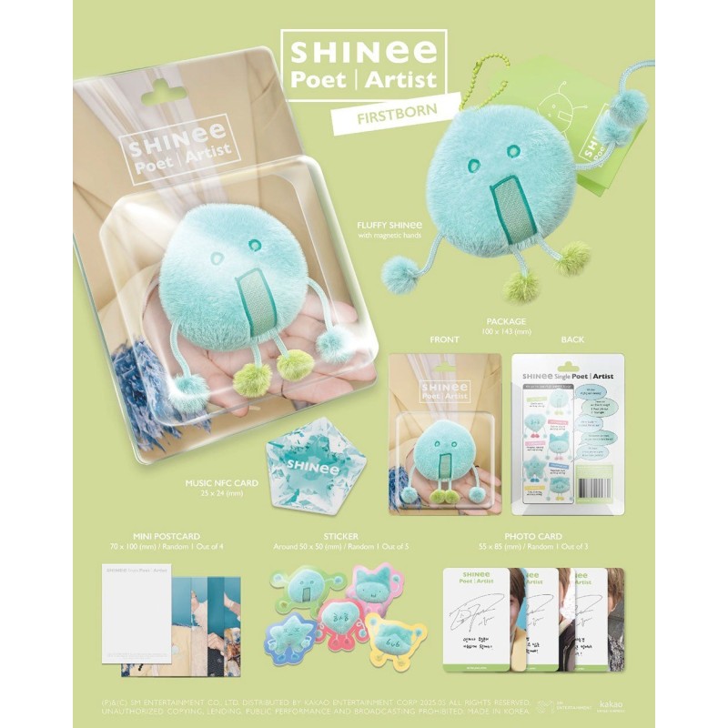 (PRE-ORDER) SHINee SINGLE – POET | ARTIST (Smart Album)