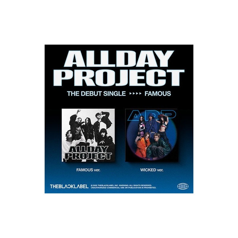 (PRE-ORDER) ALLDAY PROJECT - THE DEBUT SINGLE ALBUM - FAMOUS