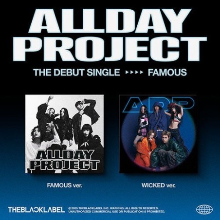 (PRE-ORDER) ALLDAY PROJECT - THE DEBUT SINGLE ALBUM - FAMOUS