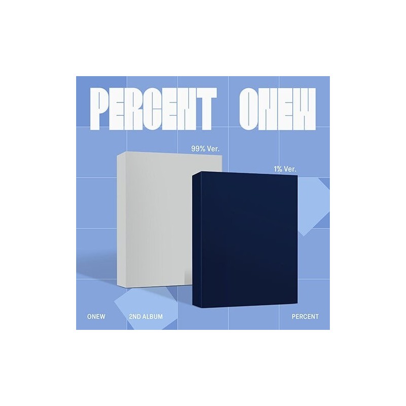 (PRE-ORDER) ONEW – PERCENT (Photobook Version)