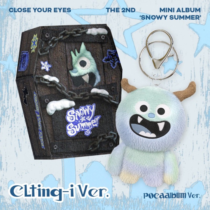 (PRE-ORDER) CLOSE YOUR EYES - SNOWY SUMMER (CLTING-I (POCAALBUM) VER)