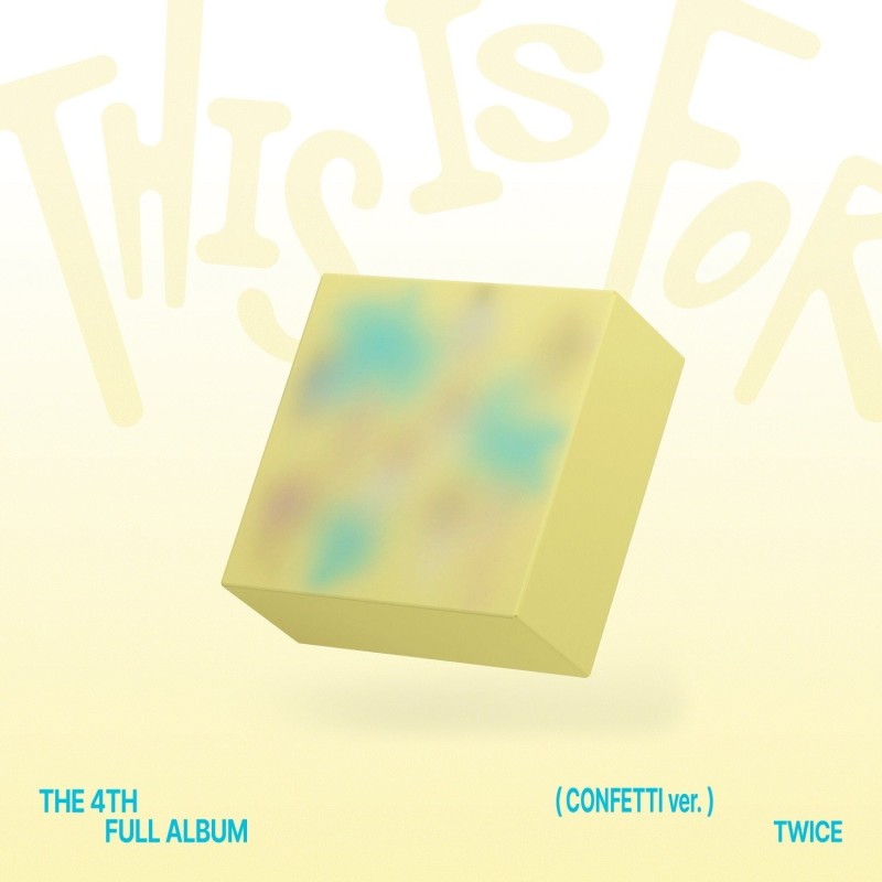 (PRE-ORDER) TWICE – THIS IS FOR (CONFETTI version)