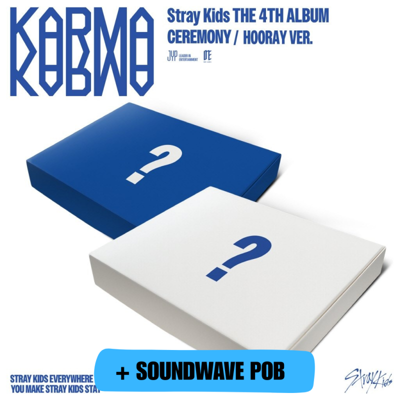 (PRE-ORDER) STRAY KIDS - KARMA (+SOUNDWAVE POB)