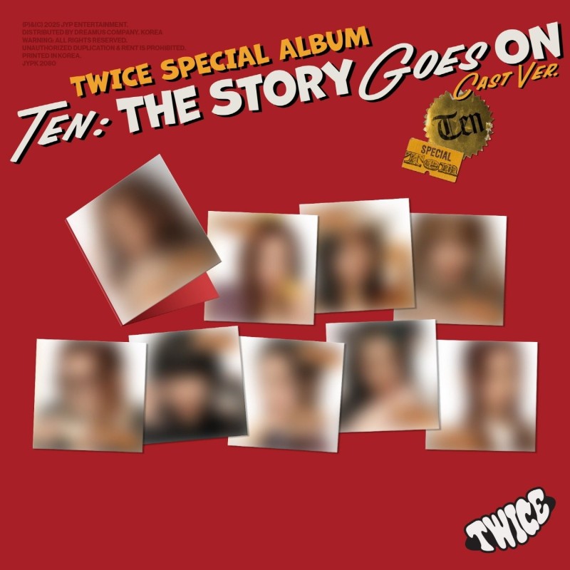 (PRE-ORDER)  TWICE – TEN: The Story Goes On (Cast version)