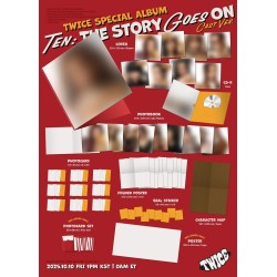 (PRE-ORDER)  TWICE – TEN: The Story Goes On (Cast version)