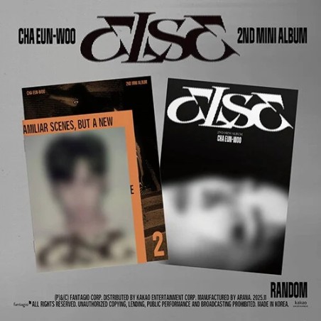 (PRE-ORDER) CHA EUN WOO - ELSE