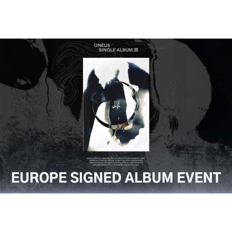 (Pre-Order + EUROPE SIGNED ALBUM EVENT) ONEUS - 原