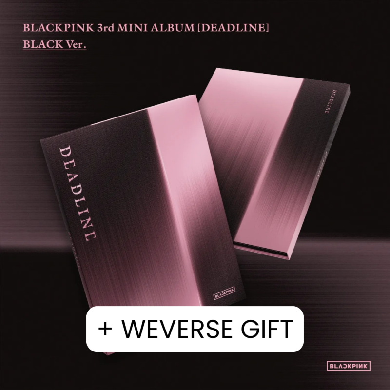 (PRE-ORDER +WEVERSE GIFT) BLACKPINK – DEADLINE